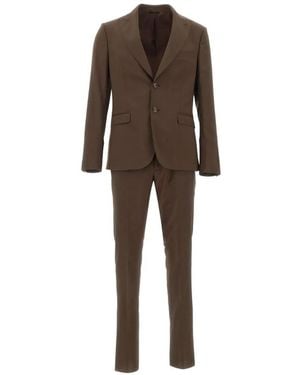 Emanuel Ungaro Single-Breasted Two-Piece Suit - Brown