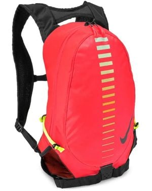 Nike Mochila A Paneles Con Estampado Geométrico - Rojo