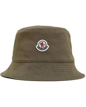 Moncler Vissershoed Met Logopatch - Groen