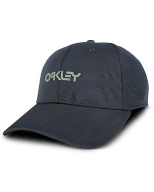 Oakley Logo-Print Baseball Hat - Blue