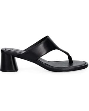 Vagabond Shoemakers Evie Leather Thong Sandals - Black