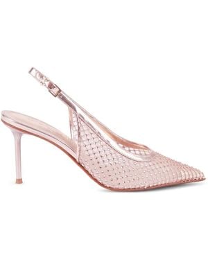 Sergio Levantesi Greta6 Slingback Court Shoes - Pink