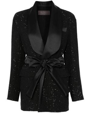 ジャケット MAX MARA 'Pau' blazer Black PAU Max Mara Pau' Blazer in Black | THE LIST