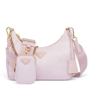Prada Re-edition 2005 ショルダーバッグ - ピンク