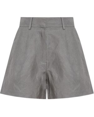 AllSaints ストラクチャー ハイウエスト ショートパンツ - グレー