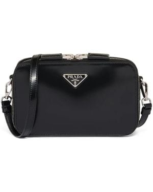 Prada ブリック ショルダーバッグ S - ブラック