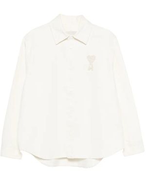 Ami Paris Long-Sleeve Shirt - White