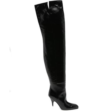 KHAITE 100mm Colt Boots - ブラック