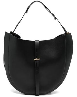MINOBOSSI Liz Toggle-Fastening Shoulder Bag - Black