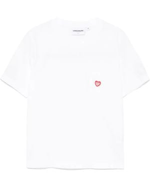 Chocoolate Logo-Patch T-Shirt - White