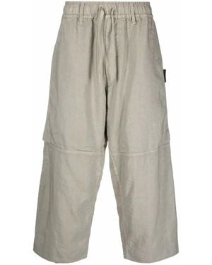 Stone Island Shadow Project Cropped Broek - Grijs