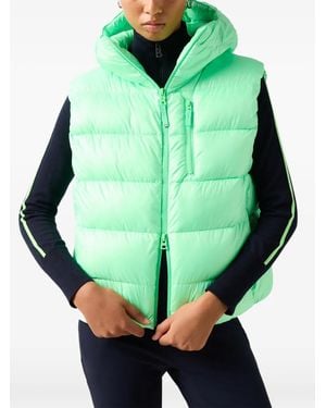 Bogner Fire + Ice Naima Quilted Gilet - Green