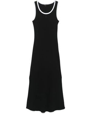 Maje Jersey Tank Dress - Black
