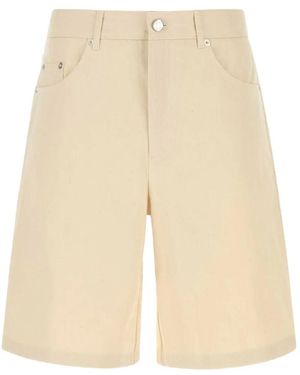 Séfr Denim Twill Shorts - Natural