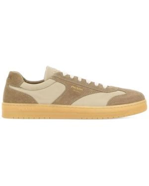 Prada Panelled Trainers - Natural