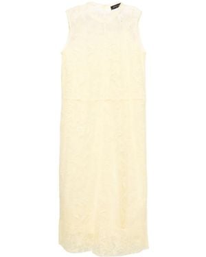 Fabiana Filippi Linen Blend Midi Dress - Natural
