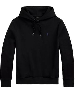 Polo Ralph Lauren Double-Knit Hoodie - Black