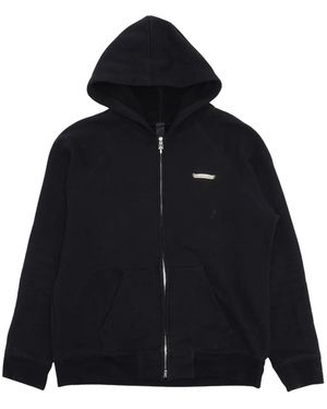 Chrome Hearts Hoodie Mit King Taco-Stickerei - Blau