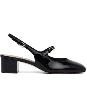 Cinq À Sept Diana Heeled Court Shoes - Black