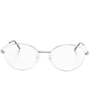 Cartier Oval-Frame Glasses - Natural