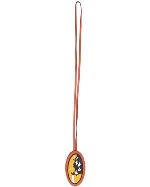 Marni Cinta Con Colgante Circular - Naranja