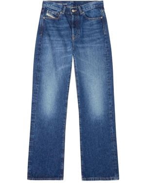 DIESEL Cotton Regular Jeans - Blue