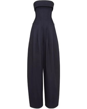 DSquared² Strapless Jumpsuit - Blue