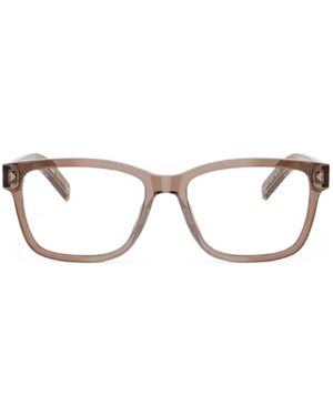 Prada Brille Mit Eckigem Gestell - Mehrfarbig