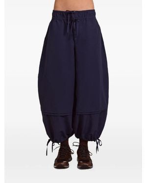 Damson Madder Frida Embroidered Pants - Blue