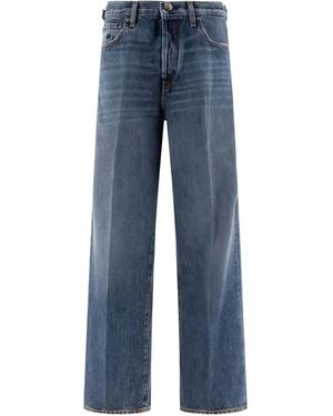 Jacob Cohen Cotton Wide-Leg Jeans - Blue