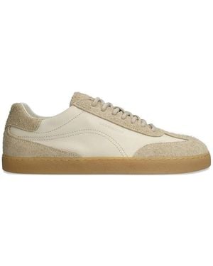 Groundies Sneakers Mit Wildledereinsatz - Weiß
