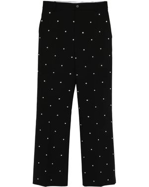 frenken Belcut Swarovski-Embellished Pants - Black