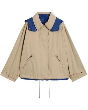 Aspesi Reversible Hooded Jacket - Natural