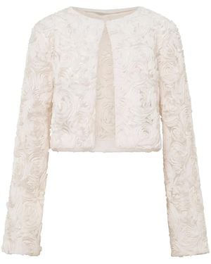 Unreal Fur Rosa Jacket - White
