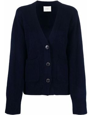 Lisa Yang Danni V-Neck Knitted Cardigan - Blue