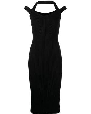 Jonathan Simkhai Halterneck Midi Dress - Black
