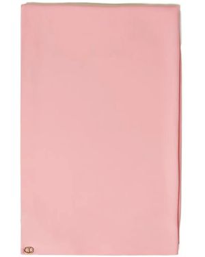 Twinset Doubled Georgette Scarf - Pink
