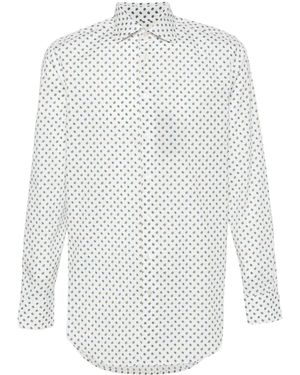 Etro Paisley-Print Shirt - White