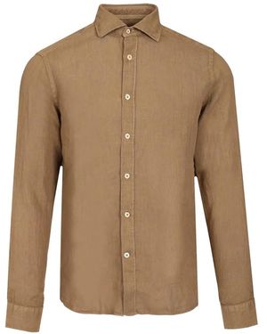 Al Duca d'Aosta Linen Shirt - Natural