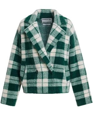 Essentiel Antwerp Doppelreihiger Cardigan - Grün