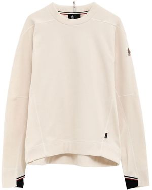 Moncler クルーネック スウェットシャツ - ナチュラル