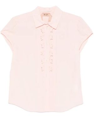 N°21 Ruffled Shirt - Pink