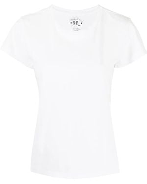 RRL T-Shirt Con Ricamo - Bianco