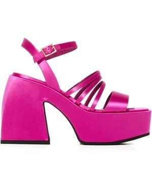 NODALETO Platform Bulla Chibi Sandals - Pink