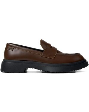 Camper Mocassins Walden En Cuir - Marron