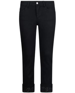 Liu Jo Belt-Loop Trousers - Black