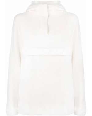 CORTE DI KEL Oversized Cashmere Hoodie - White