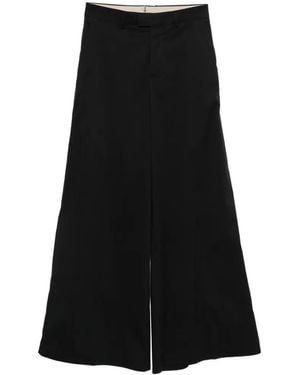 Berwich Nina Palazzo Trousers - Black