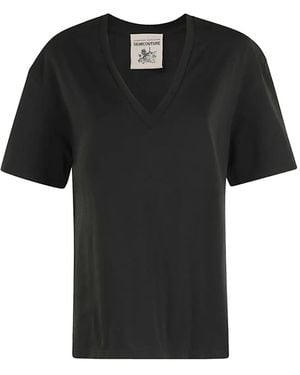 Semicouture Jasmine T-shirt - ブラック