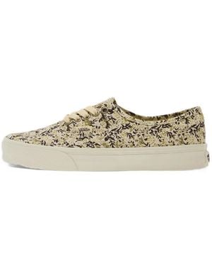 Vans Authentic Floral-Print Sneakers - White
